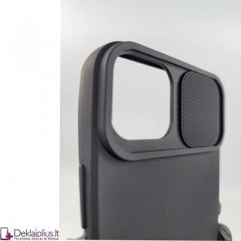 Švelnus guminis dėklas su kameros apsauga - juodas (Apple Iphone 14 Plus) Švelnus guminis dėklas su kameros apsauga - juodas (Apple Iphone 14 Plus)
